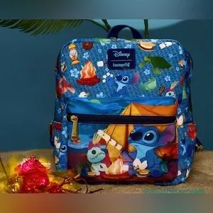 Loungefly | Bags | Nwt Loungefly Disneys Stitch Camping  display picture 1